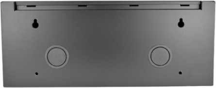 5U Security DVR Lockbox Enclosure, 60 lb Capacity, Black, 1-16 Inch Depth