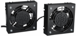 SmartRack Wall-Mount Roof Fan Kit - (2) 120V Fans; 210 CFM; 50 dB Sound Rating