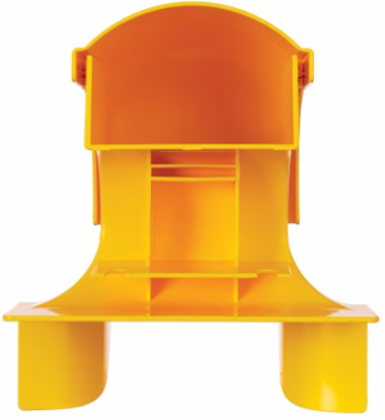 Waterfall Adapter Kit, Fiber Routing System, 130 mm, Yellow