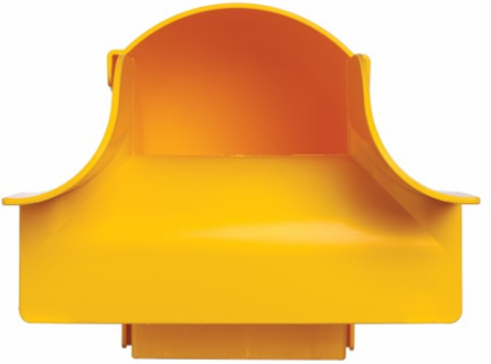 Waterfall Adapter Kit, Fiber Routing System, 130 mm, Yellow