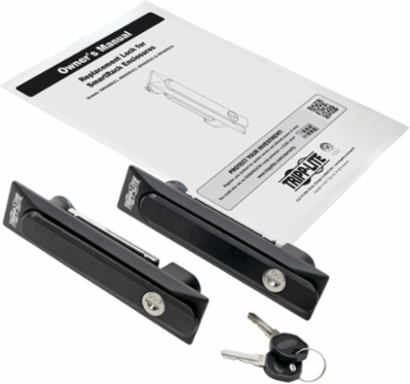 Replacement Lock for SmartRack Cabinets with 2 Keys, Theft-Deterrent Design