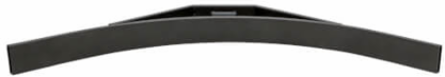 Cable Runway Corner Bracket Kit for 12 Inch & 18 Inch Ladders - Black, Hardware Included