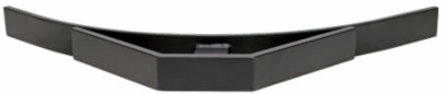 Cable Runway Corner Bracket Kit for 12 Inch & 18 Inch Ladders - Black, Hardware Included