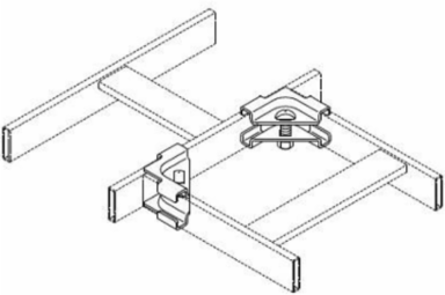 Junction-Splice Kit for 90-Degree Cable Runway Connections (1-1/2 x 3/8 Inch)