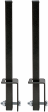 Cable Retaining Post 1.5 Inch for Ladder Systems - Includes Brackets & Hardware