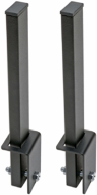 Cable Retaining Post 1.5 Inch for Ladder Systems - Includes Brackets & Hardware