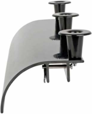 Cable Runway Radius Drop for 18 Inch Ladder Sections, Includes Mounting Hardware