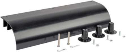 Cable Runway Radius Drop for 18 Inch Ladder Sections, Includes Mounting Hardware