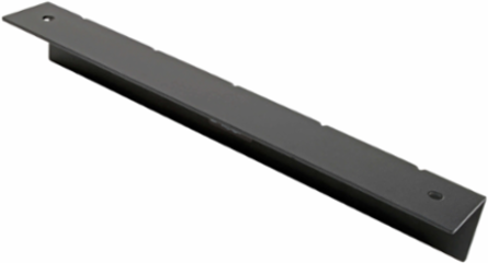 Wall Support Kit for 12 Inch Cable Runway, Straight & 90-Degree, Black