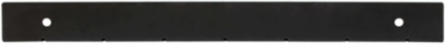Wall Support Kit for 18 Inch Cable Runway - Includes Hardware, Black
