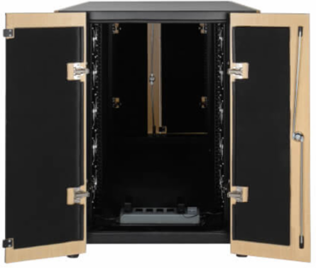 SmartRack 18U Sound Proof Server Rack, 37 Inch Depth, 242 lbs Weight Capacity