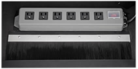 SmartRack Quiet Acoustic Server Rack 24U - 1000 lbs Capacity, 37 Inch Depth
