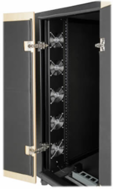 SmartRack Quiet Acoustic Server Rack 24U - 1000 lbs Capacity, 37 Inch Depth