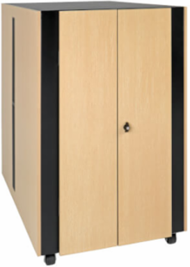 SmartRack Quiet Acoustic Server Rack 24U - 1000 lbs Capacity, 37 Inch Depth