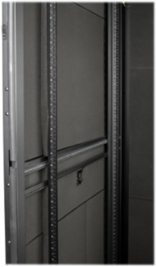 Quiet Server Rack Enclosure Cabinet 42U, 2400 lb Capacity, Black