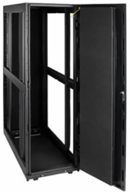 Quiet Server Rack Enclosure Cabinet 42U, 2400 lb Capacity, Black
