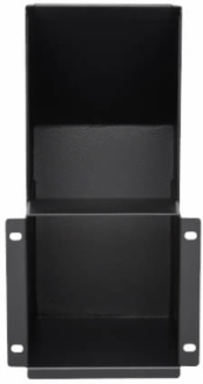 SmartRack Service Entrance Hood for Rack Cabinets, Black