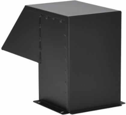 SmartRack Service Entrance Hood for Rack Cabinets, Black