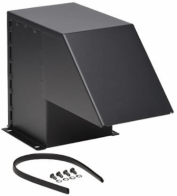 SmartRack Service Entrance Hood for Rack Cabinets, Black