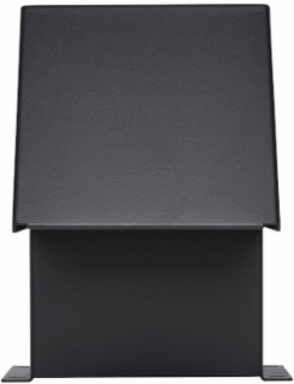 SmartRack Service Entrance Hood for Rack Cabinets, Black