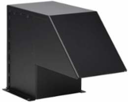 SmartRack Service Entrance Hood for Rack Cabinets, Black