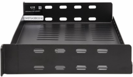 SmartRack Cantilever Fixed Steel Rack Shelf, 1U, Vented, 7 in Deep, 40 lb Capacity