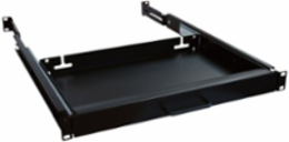 Sliding Keyboard Shelf for 17 Inch Keyboards, 25 lb Capacity, 16 Inch Depth