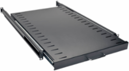 SmartRack Standard Sliding Shelf 28.3 Inch Depth, 50 lb Capacity, Black