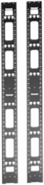 42U Vertical Cable Management Bars, 76 x 4.625 x 1.625 Inch, Toolless Installation
