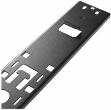 Single-Width Vertical Equipment Management Bars, 45U, 1 Pair, Black