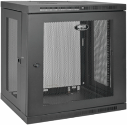 12U Low-Profile Wall-Mount Rack Enclosure Cabinet, Max Depth 16.5 Inch, 200 lb Capacity