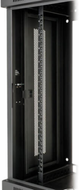 12U Low-Profile Wall-Mount Rack Enclosure Cabinet, 200 lb Capacity, Shallow Depth