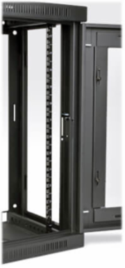 12U Low-Profile Wall-Mount Rack Enclosure Cabinet, 12.75 Inch Max Depth