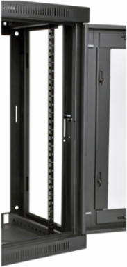 12U Low-Profile Wall-Mount Rack Enclosure Cabinet, 12.75 Inch Max Depth