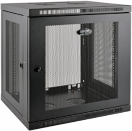 12U Wall-Mount Rack Enclosure Cabinet, 20.5 Inch Depth, 200 lb Capacity