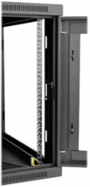 12U Wall-Mount Server Rack Enclosure Cabinet, 32.5 Inch Depth, Black