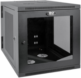 12U Wall-Mount Server Rack Enclosure Cabinet, 32.5 Inch Depth, Black