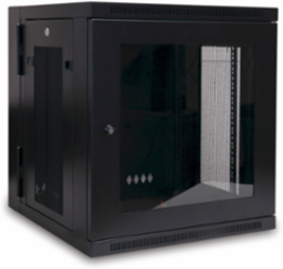12U Low-Profile Wall-Mount Rack Enclosure Cabinet, Supports Up to 20.5 Inch Depth, 200 lbs Load Capacity