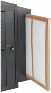 12U NEMA 12 Wall-Mount Rack Enclosure Cabinet, 20.5 Inch Depth, 200 lb Capacity
