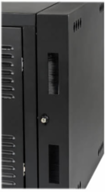 12U NEMA 12 Wall-Mount Rack Enclosure Cabinet, 20.5 Inch Depth, 200 lb Capacity
