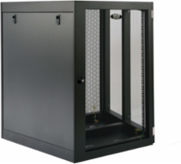 18U Heavy-Duty Low-Profile Wall-Mount Rack Enclosure, Max Depth 32.5 Inch, 500 lb Capacity