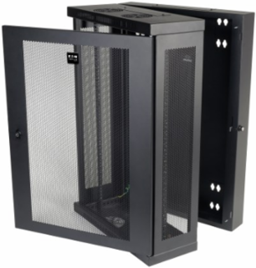 SmartRack 18U Wall-Mount Rack Enclosure Cabinet, 12.75 Inch Deep, 250 lb Capacity