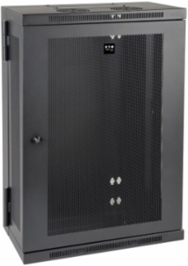 SmartRack 18U Wall-Mount Rack Enclosure Cabinet, 12.75 Inch Deep, 250 lb Capacity