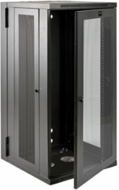 26U Wall-Mount Rack Enclosure Cabinet, Max Depth 24.5 Inch, 250 lb Capacity