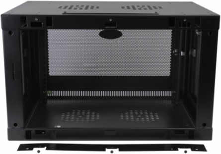 6U Wall-Mount Rack Enclosure Cabinet, 20.5 Inch Depth, 200 lb Capacity