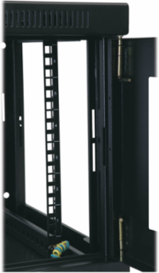 6U Wall-Mount Rack Enclosure Cabinet, 20.5 Inch Depth, 200 lb Capacity