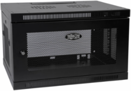 6U Wall-Mount Rack Enclosure Cabinet, 20.5 Inch Depth, 200 lb Capacity