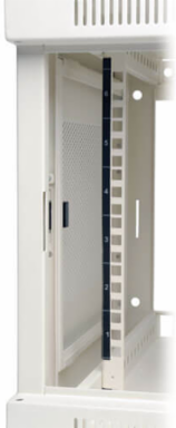 6U Low-Profile Wall-Mount Rack Enclosure Cabinet, 200 lb Capacity, 16.5 Inch Depth
