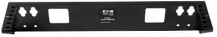 2U Vertical Wall-Mount Rack Bracket, 175 lb Max Capacity, Cold-Rolled Steel