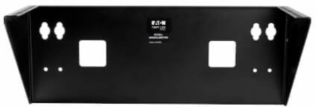 4U Wall-Mount Rack Bracket, 175 lb Load Capacity, Black Steel Construction